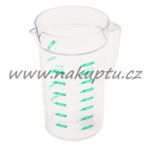 plastová odměrk 800 ml (rýže, mouka, cukr)