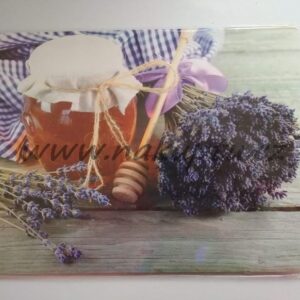 korkové omyvatelné prostírání "levandule - PROVENCE"