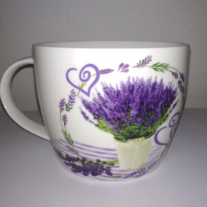 Maxi hrnek levandule 1 l